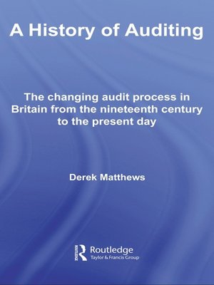 cover image of A History of Auditing